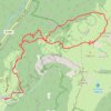 Sortie dans le Jura GPS track, route, trail