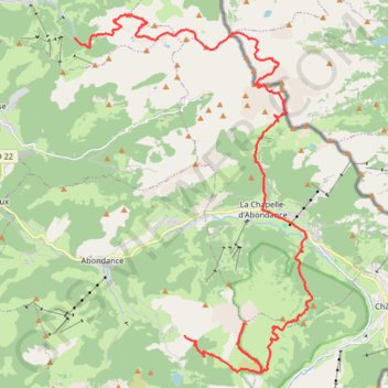 Trilogie Oche Bise Grange GPS track, route, trail