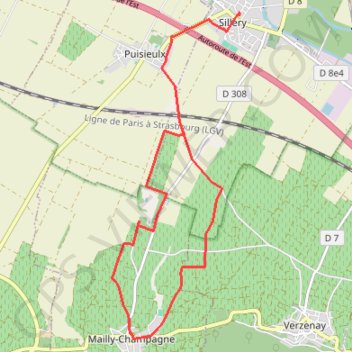 TracerItineraire (2) GPS track, route, trail