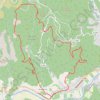 Du Poujol-sur-Orb à la crète de Coudière GPS track, route, trail