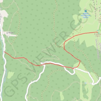 Roc & Dôme d'Arguille (Pravouta) GPS track, route, trail