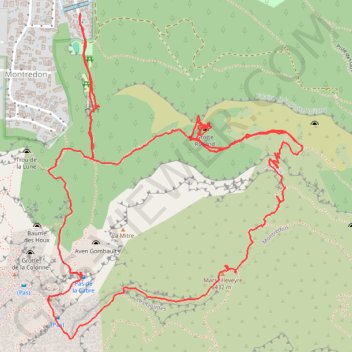 Le Marseilleveyre par la Grotte Rolland GPS track, route, trail