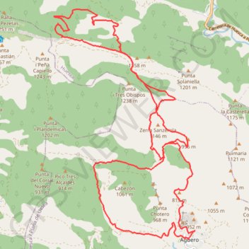 Ruta 2 Mallos de Aguero GPS track, route, trail