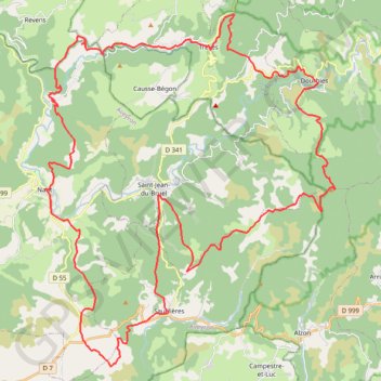 Trail des Hospitaliers GPS track, route, trail
