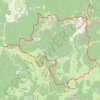 Circuit Velocio (massif du Pilat) GPS track, route, trail