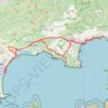 Pramousquier-Hyeres GPS track, route, trail