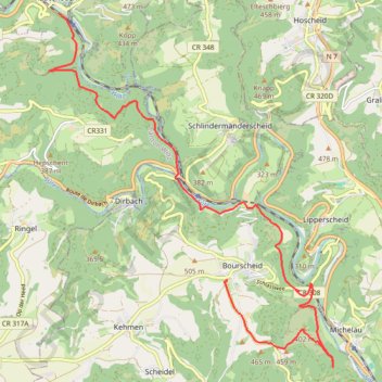 Catherine GPS track, route, trail