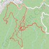 Randonnée du 10/02/2023 à 19:10 GPS track, route, trail