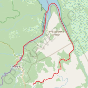 UACA-MANGA GPS track, route, trail
