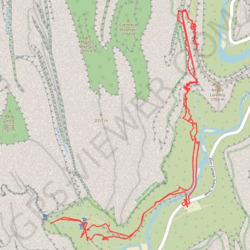 Angels Landing and Emerald Pools (Zion Canyon) GPS track, route, trail