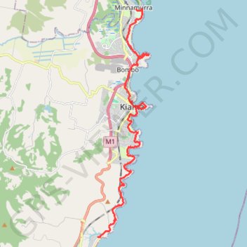 Kiama Coast Walk GPS track, route, trail