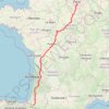 Camino de Tours / Via Turonensis / Voie de Tours GPS track, route, trail