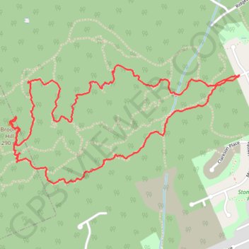 Broom Hill Loop GPS track, route, trail