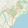 Tunstall Forest and Rendlesham Forest Loop from Bawdsey Manor GPS track, route, trail