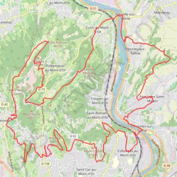 Rando Octocote - Fontaines-Saint-Martin GPS track, route, trail