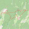 Chartreuse - Boucle Sure Charmant Som depuis le Grand Logis GPS track, route, trail