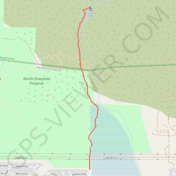 Etiwanda Falls GPS track, route, trail