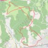 La Villedieu Moncibre double huit GPS track, route, trail