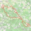 Burie Villars 2021.06.28 GPS track, route, trail