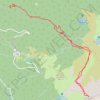 Les Grands Moulins NW depuis La Florence (Belledonne) GPS track, route, trail