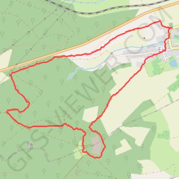 Marche prépa rando Eix GPS track, route, trail