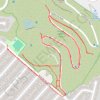 Exploring Stough Landfill Park GPS track, route, trail