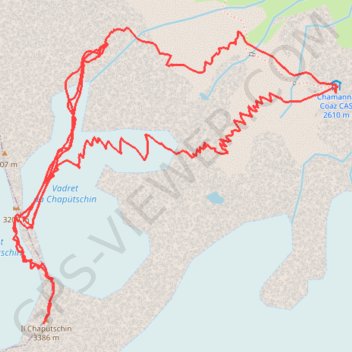 Chaputschin GPS track, route, trail