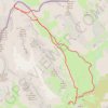 Tête du Vallonet GPS track, route, trail
