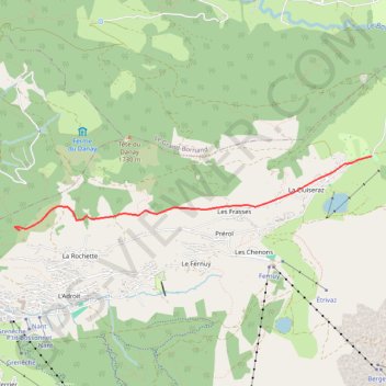 La clusaz GPS track, route, trail