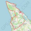 Oléron Nord de l’île et ses multiples paysages GPS track, route, trail