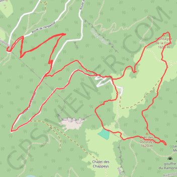 Tour de l'Anglette GPS track, route, trail