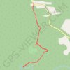 🚶 Trace du Sentier du bagne des anamites GPS track, route, trail
