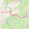 La Montagnette par le Col de Lary au départ de Gèdre (Gavarnie) GPS track, route, trail