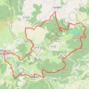 Pilat-Col de Chassenoud-Pavezin-Sainte Croix en Jarez GPS track, route, trail