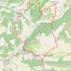 De Céreste à Sainte-Croix-à-Lauze par Viens GPS track, route, trail