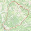 Le Col des Champs GPS track, route, trail